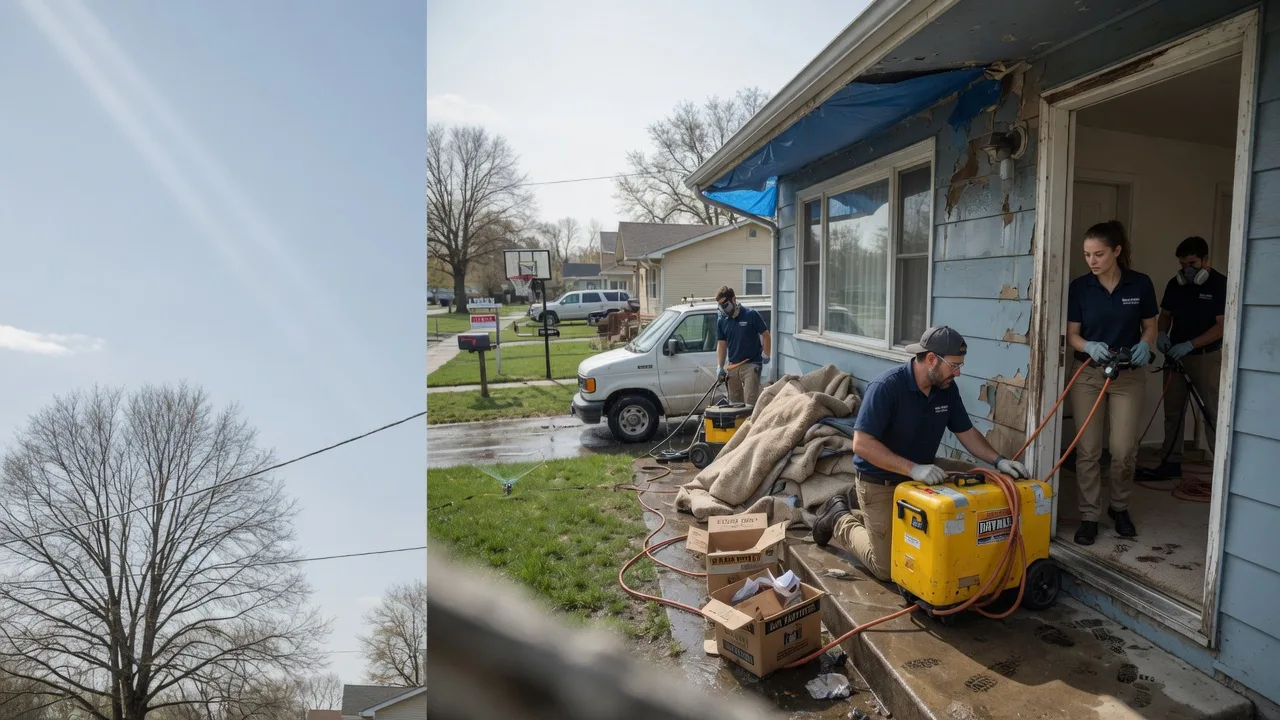 Basement Flood Cleanup in Portland, TX near me
